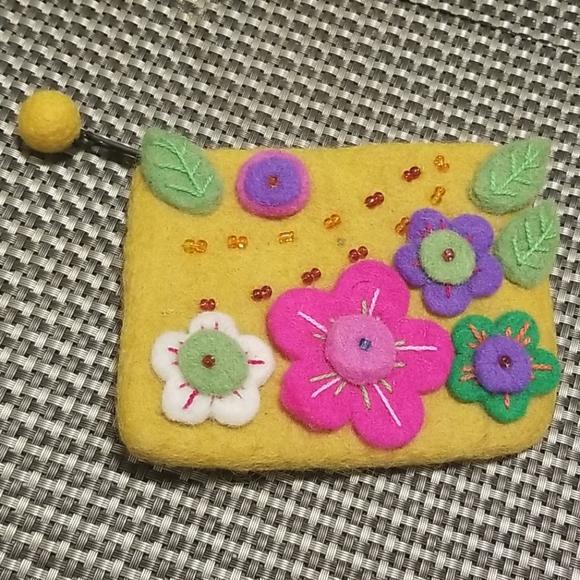 Felted wallet. - Picture 6 of 15